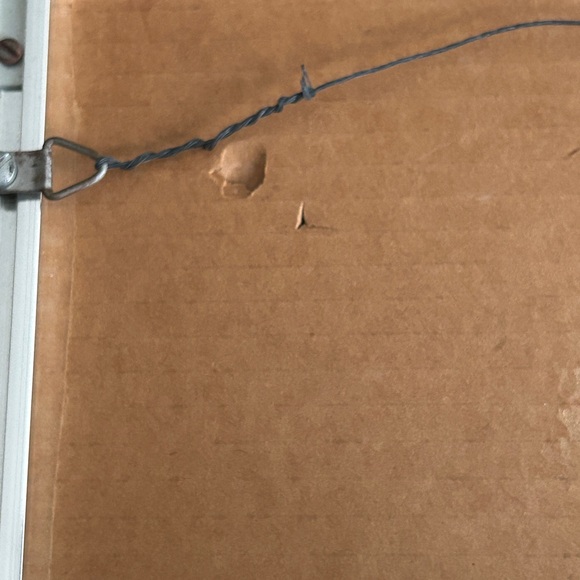 Fran Larsen Framed Watercoloor w Studio Labell - Picture 7 of 11